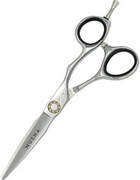 NUSHA CobaltEdge CE55 kadeřnické nůžky na vlasy 5.5"