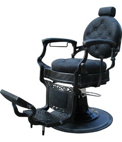 Sibel MALONE barber kreslo černé