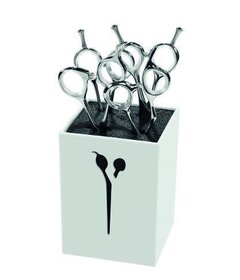 Držák na nůžky Hedgehog, bílý