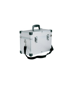 Sibel COMPACT Alu kufřík 38x20x27cm, stříbrný