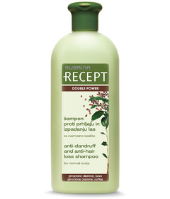 Subrina RECEPT Double Power šampon na vlasy 400ml