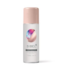 Sibel barevný spray 125ml Metal, růžovo-zlatý