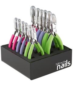 Sibel set 6ks kleště na nehty + 6ks kleště na nehtovou kůžičku