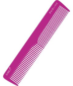 Sibel hřeben DUOLINE ružový 19cm
