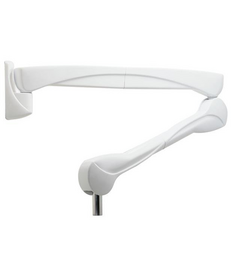 Posuvný držák na sušící helmy CORAIL a STAR, bílý