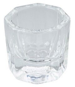 Miska na barvy na obočí sklo, vysoká