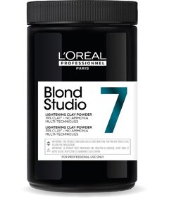 L'Oréal Professionnel Blond Studio 7 Clay zesvětlující prášek melír na vlasy 500g