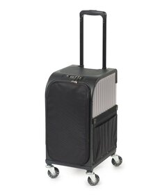 SIBEL ROLLERCOASTER STOOL - TITANIUM Stříbrný manipulační vozík