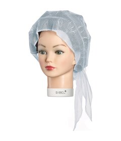 Sibel RESILLE síťka na natáčky, modrá