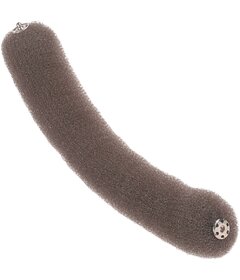 Sibel Nylon výplň do drdolu 23cm, hnědá