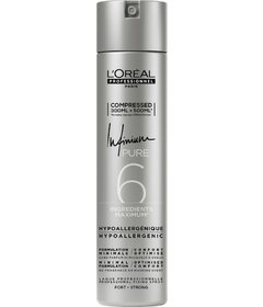 L'Oréal Professionnel Infinium Pure Strong lak na vlasy 300ml, silná fixace