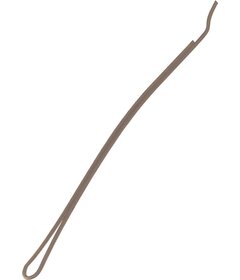 Sibel STRAIGHT 24ks sponky do vlasů 50mm, hnědé