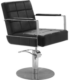 Sibel CELESTINO kadeřnická židle černá, kruhová podstava