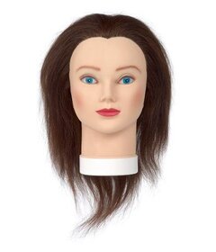 Cvičná hlava GIRLY 35, přírodní vlasy 15-35cm