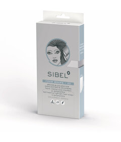 Sibel HIGH-LIGHT 200ks melírovací papírky 9,5x20cm, stříbrné