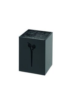 Držák na nůžky Hedgehog, černý