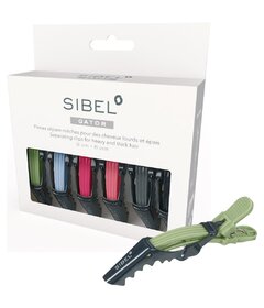 Sibel Gator 6ks klipy do vlasů 9cm, různé barvy