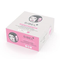 Sibel 300ks 27x12cm 14mikro předstřižená fólie, růžová