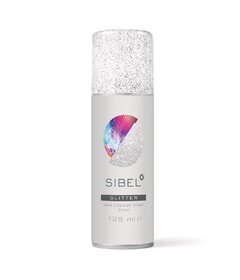 Barevný spray 125ml flitrové, stříbrný