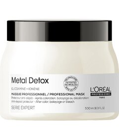 L'Oréal Professionnel Metal Detox hloubkově vyživující maska na barvené a poškozené vlasy 500ml