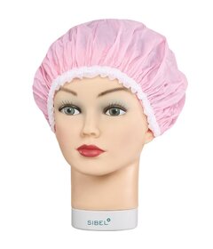 Sibel čepice do koupele, růžová
