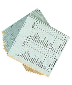 10ks zákaznické karty, číslované