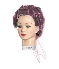 Sibel TULLE síťka na natáčky, růžová