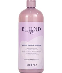 Inebrya Blondesse Blond Miracle rozjasňující šampon na blond vlasy 1000ml