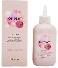 Inebrya Ice Cream Keratin Oil Elixir olejové sérum 200ml