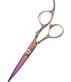 Cisoria Pink Sparkle kadeřnické nůžky na vlasy 5.5"