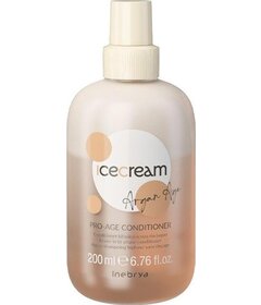 Inebrya Ice Cream Argan Age Pro-Age bezoplachový arganový kondicionér pro lesk vlasů 200ml
