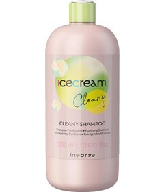Inebrya Ice Cream Cleany čisticí šampon na citlivou pokožku hlavy 1000ml