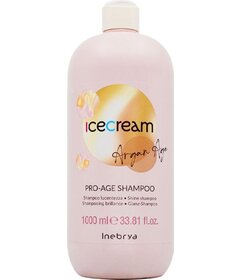 Inebrya Ice Cream Argan Age Pro-Age arganový šampon pro lesk vlasů 1000ml
