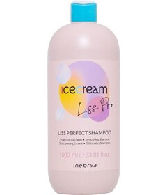 Inebrya Ice Cream Liss Pro Liss Perfect uhlazující šampon na krepaté vlasy 1000ml