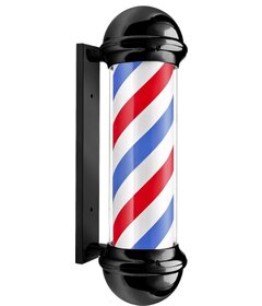 Barburys Barber Pole poutač 70cm, černý