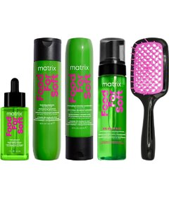 Matrix Food For Soft šampon 300ml + kondicionér 300ml + sérum 30ml + pěna 200ml + My-She GlideFlow
