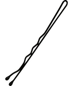 Sibel 25ks vlnité sponky do vlasů 60mm, černé