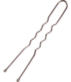 Sibel 400ks vlnité vlásenky 60mm, hňedé