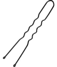 Sibel 25ks vlnité vlásenky 60mm, černé