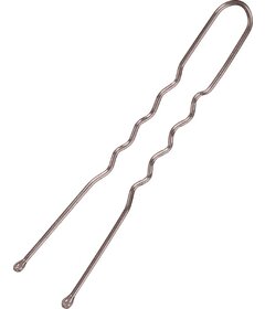 Sibel 25ks vlnité vlásenky 60mm, hňedé