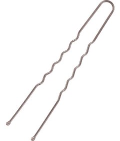 Sibel 400ks vlnité vlásenky 70mm, hňedé