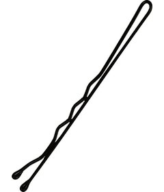 Sibel 300ks vlnité sponky do vlasů 60mm, černé