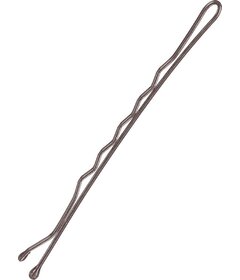 Sibel 25ks vlnité sponky do vlasů 70mm, hňedé