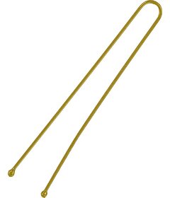 Sibel 25ks rovné vlásenky 60mm, zlaté