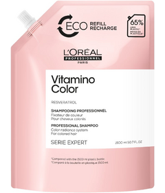 L'Oréal Professionnel Vitamino Color šampon na barvené vlasy 1500ml, náhradní náplň