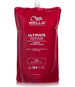 Wella Professionals Ultimate Repair posilující šampon na poškozené vlasy 1000ml, náplň