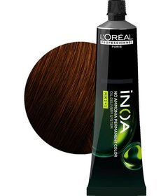 L'Oréal Professionnel INOA permanentní barva na vlasy bez amoniaku 4.45 60g