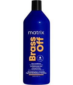 Matrix Brass Off modrý kondicionér pro neutralizaci oranžových tónů 1000ml