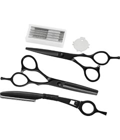 Sibel Crocotrax II Set kadeřnické nůžky 5.5" + seřezávač