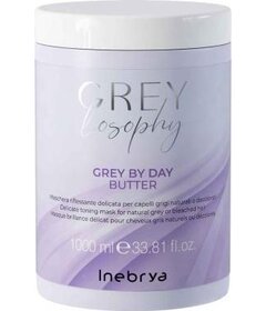 Inebrya Grey By Day Butter tónovací maska na vlasy 1000ml